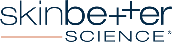 SkinBetter Science logo in blue and black text