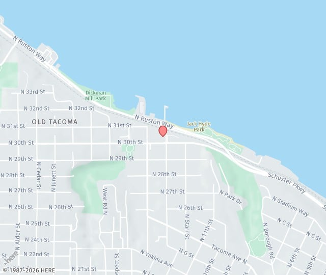 Location Map: 2201 North 30th Street, Suite B Tacoma, Washington 98403